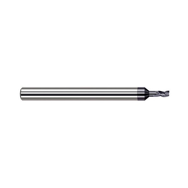 Harvey Tool 1/16 Cutter dia. x 3/32 x 0.1860 in. Reach Carbide Square End Mill, 4 Flutes, AlTiN Coated 739962-C3 - main